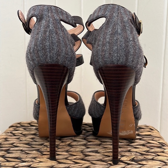 Anthropologie Luisa Barcelos Peep Toe platform heels - Picture 3 of 11